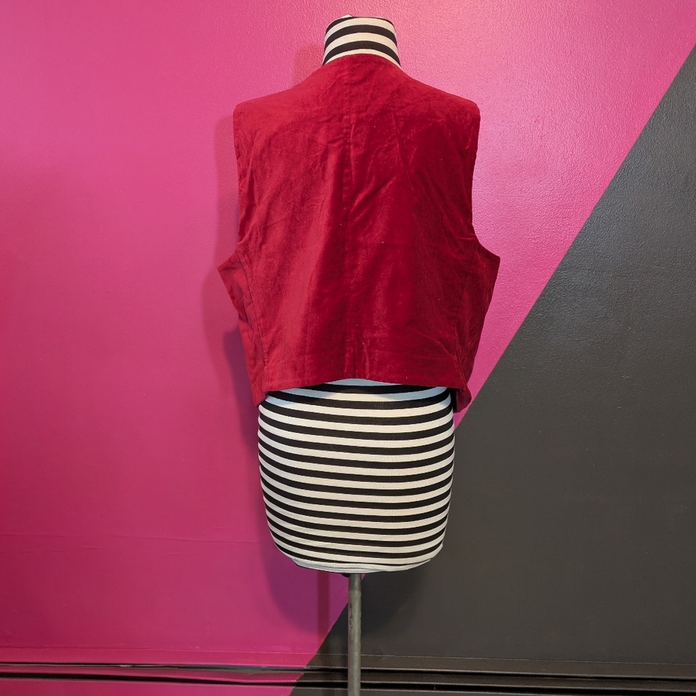 NWT GAP Burgundy Red Vest - Picture 3 of 5